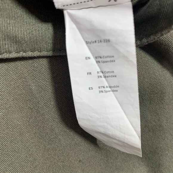 army green cargo utility  pants joggers size medium - Picture 10 of 16